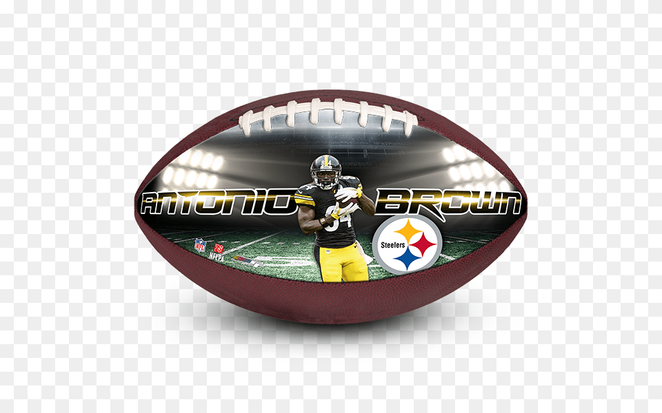 Download Hd Simply Take Photos Of Your Favorite Antonio Pittsburgh Steelers, Helmet, Adult, Person, Man Png