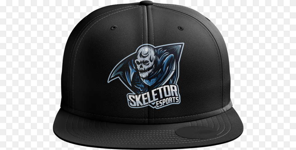 Download Hd Skeletor Hat Samshield Shadowmatt Full Baseball Cap, Baseball Cap, Clothing Png