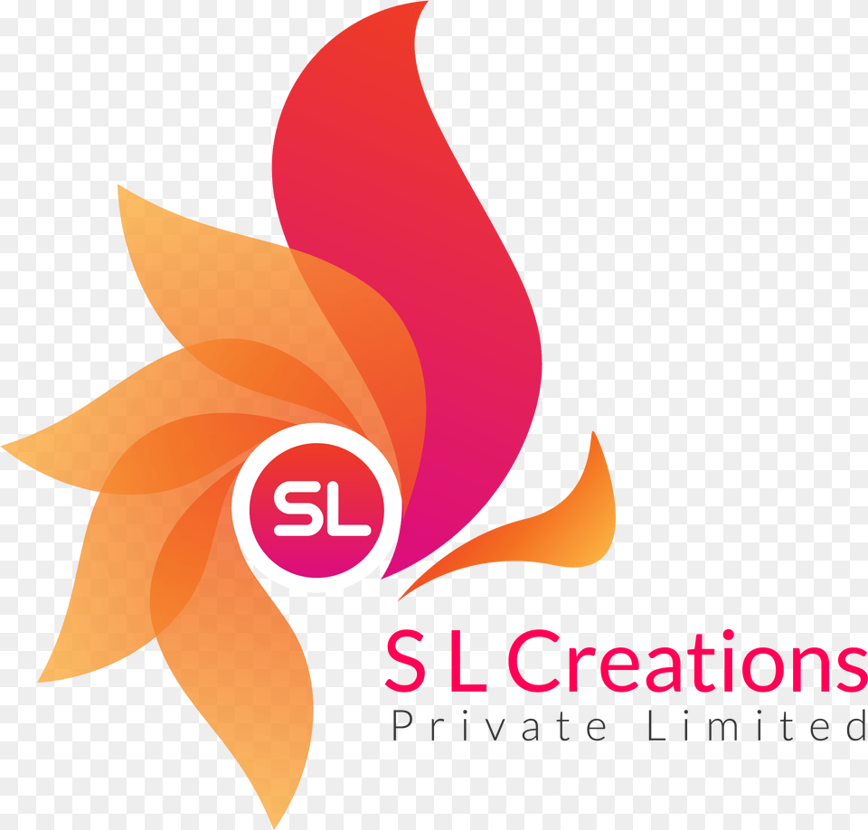 Download Hd Sl Logo 02 Graphic Designer Creative Logo Graphic Designer Logo, Art, Graphics, Leaf, Plant Free Png