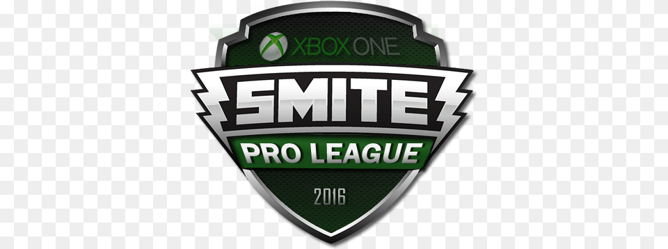Download Hd Smite Pro League Logo Smite Pro League, Badge, Symbol, Ball, Sport Png Image
