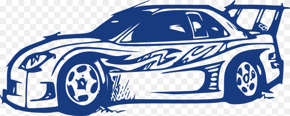 Download Hd Sports Clipart Drawing Sport Car Drawing Sportscar Svg, Alloy Wheel, Car Wheel, Machine, Spoke Free Png