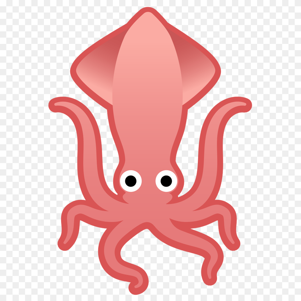 Download Hd Squid Tentacles Cartoon Squid Background, Animal, Sea Life, Food, Seafood Free Transparent Png