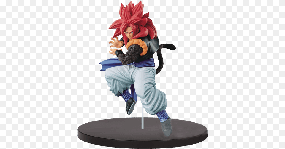 Download Hd Ssj4 Gogeta Figure Image Dragon Ball Figures Gogeta, Book, Comics, Publication, Baby Free Transparent Png