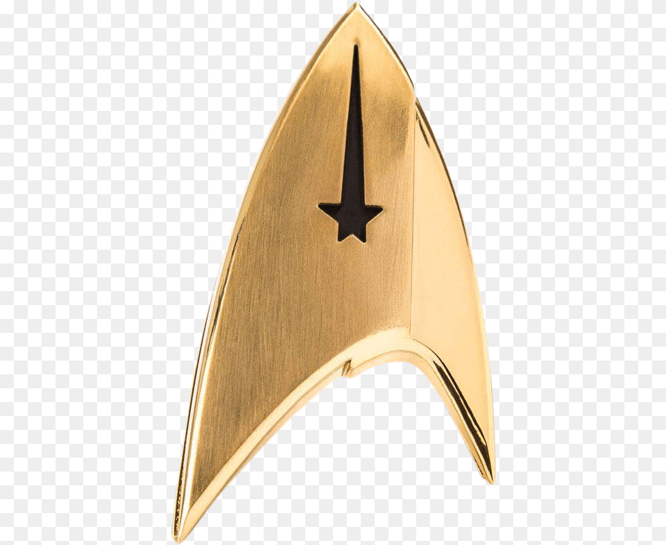 Download Hd Star Trek Badge Insignia Star Trek, Logo, Symbol, Blade, Dagger Free Transparent Png
