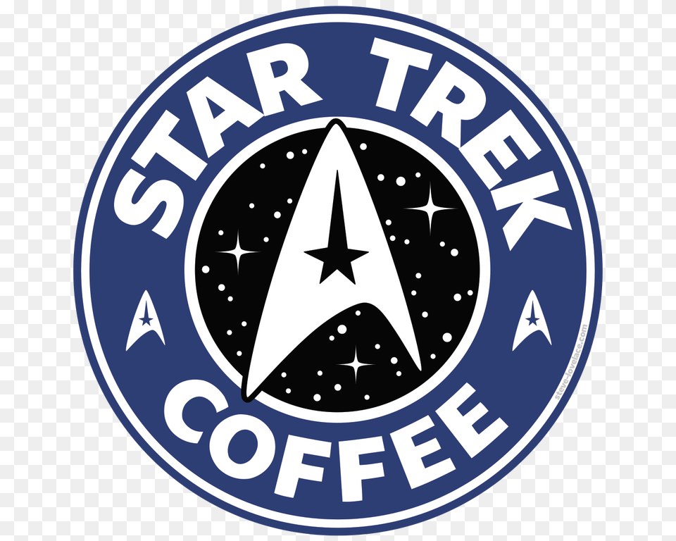 Download Hd Star Trek Bucks Coffee Starbucks Logo Starbucks, Symbol Free Png