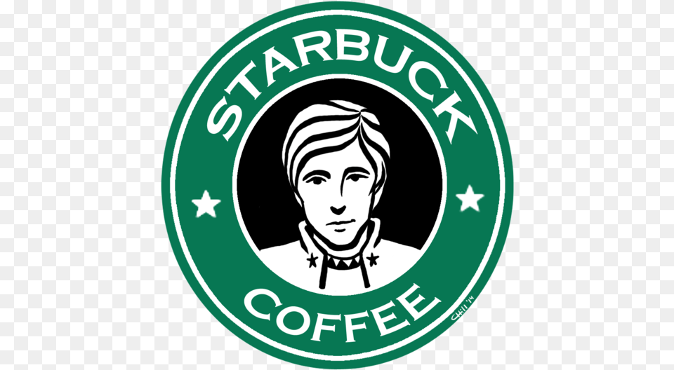 Hd Starbucks Logo Vector Circle, Badge, Face, Head, Person Free Png Download
