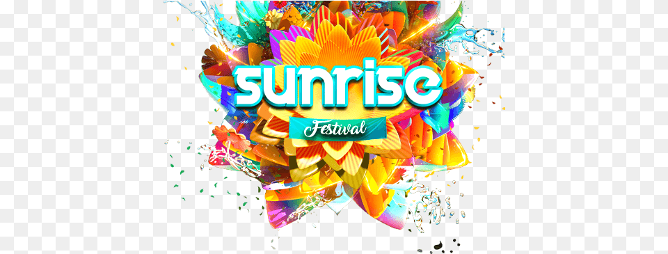 Download Hd Sunrise Sunrise Festival 2017 Logo Music Festival, Advertisement, Art, Graphics, Poster Free Png