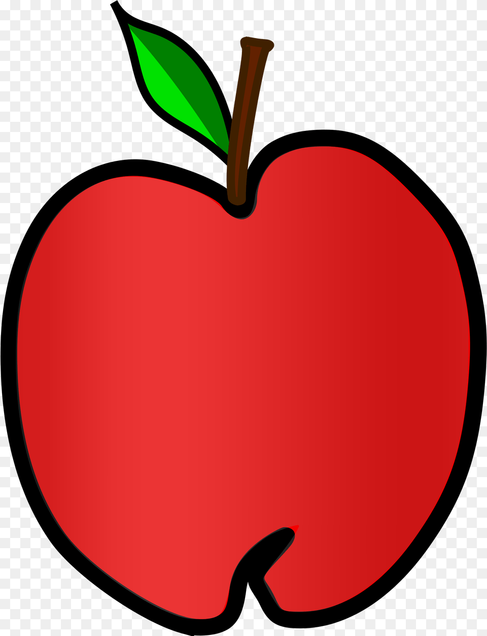 Download Hd Teacher Apple Clipart Cute Apple Clipart, Plant, Produce, Fruit, Food Png