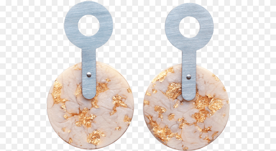 Download Hd The Tasman In Gold Foil Circle Earrings, Accessories, Earring, Jewelry Free Transparent Png
