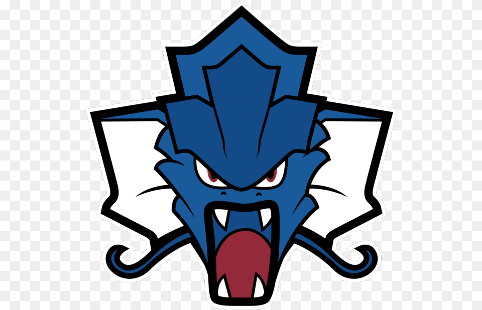 Download Hd Toronto Gyarados Pokemon Logo Gyarados Pokemon Mascot, Emblem, Symbol, Dynamite, Weapon Png