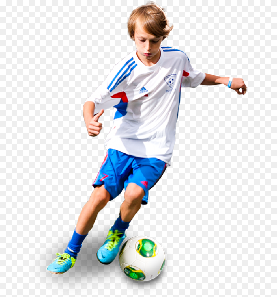 Hd Training Aims Kids Play Football Child Playing Football, Ball, Sphere, Soccer Ball, Soccer Free Png Download