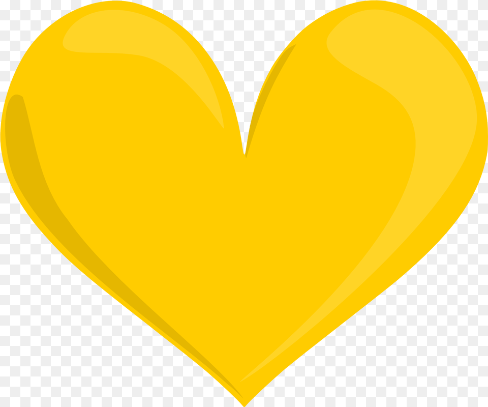 Download Hd Transparent Heart Yellow Yellow Hearts No Background, Balloon, Clothing, Hardhat, Helmet Png Image