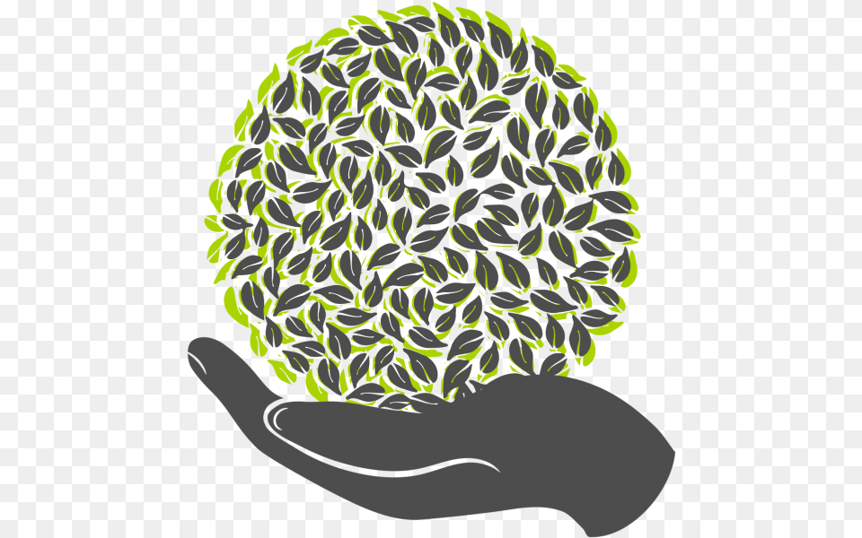 Download Hd Tree In Hands Logo Vector Arbol En Manos Hands For Logo, Cap, Clothing, Hat, Art Free Png