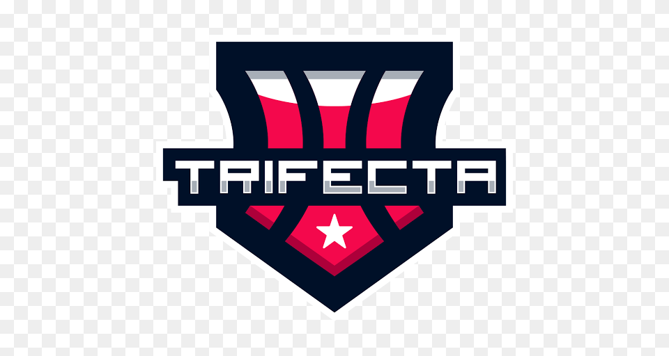 Download Hd Trifecta Gaming Llc Trifecta Smite Transparent Emblem, Logo, Symbol, Scoreboard Free Png