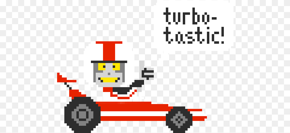 Download Hd Turbo Tastic Wreck It Ralph Turbo Pixel Turbo Car Wreck It Ralph, Grass, Lawn, Plant, Device Free Transparent Png