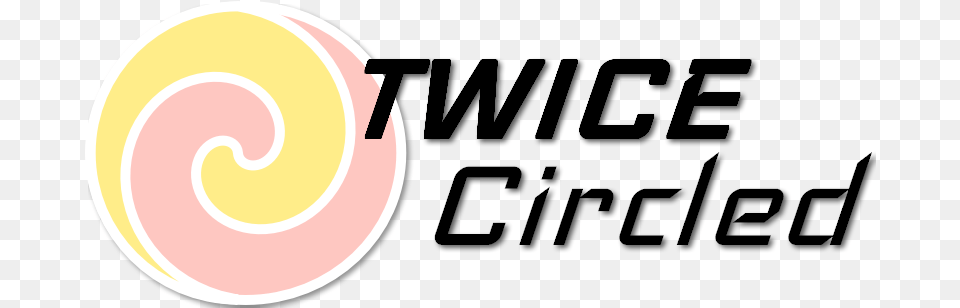 Download Hd Twice Circled Logo Circle Circle, Spiral, Food, Sweets, Coil Free Transparent Png