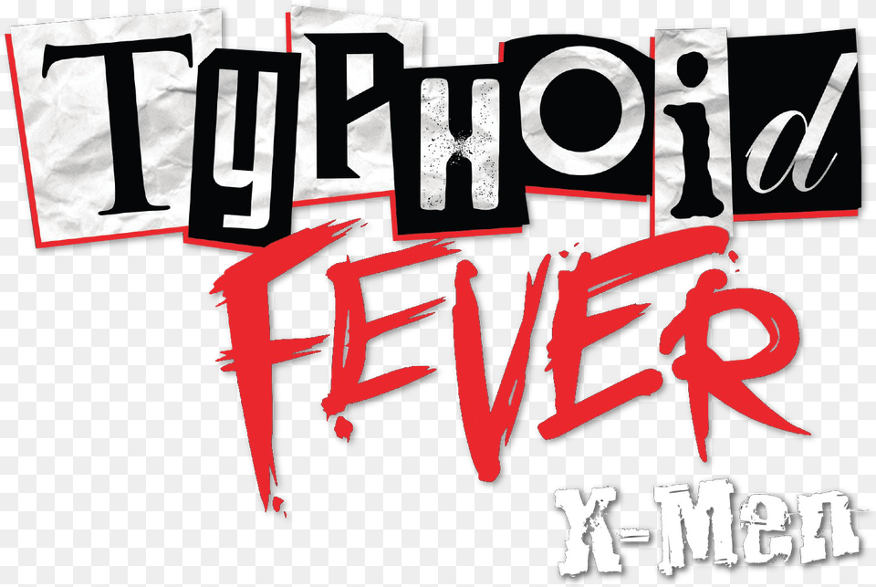 Hd Typhoid Fever X Men Logo Typhoid Fever Spider Typhoid, Text, Adult, Female, Person Free Png Download