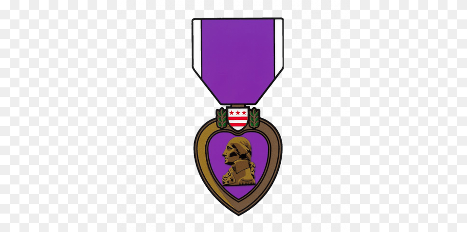 Download Hd Vector Decal The Purple Heart Cartoon Drawing, Accessories Free Png