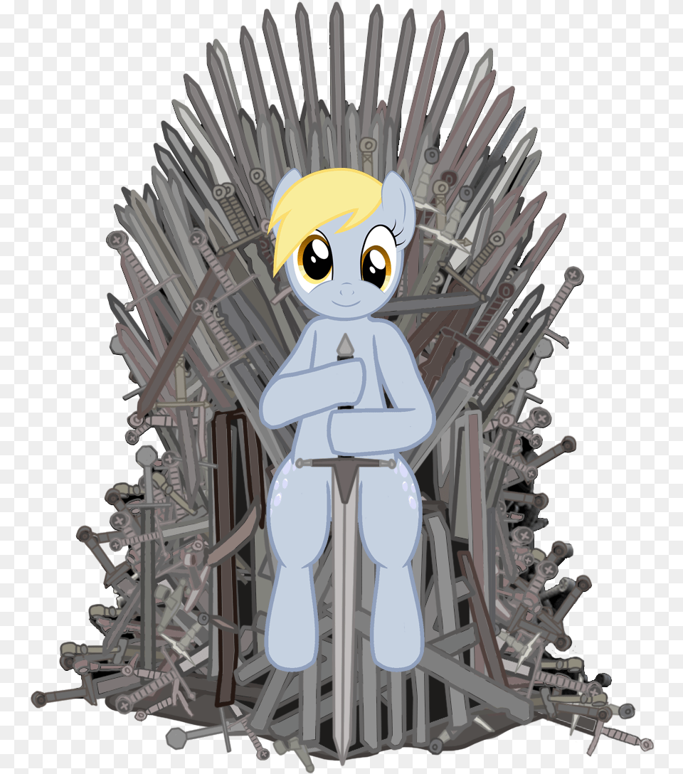 Download Hd Vector Freeuse Stock Collection Iron High Game Of Throne Iron Throne, Furniture, Baby, Person Free Png