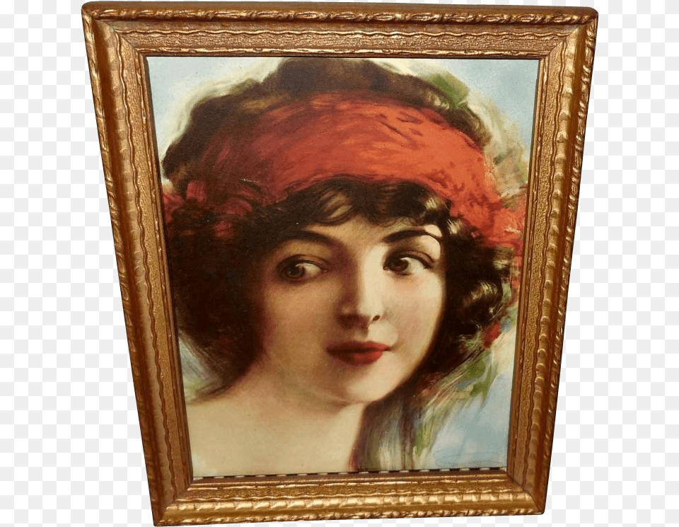 Download Hd Vintage Sheet Music Of Beautiful Picture Frame Picture Frame, Adult, Wedding, Person, Painting Png