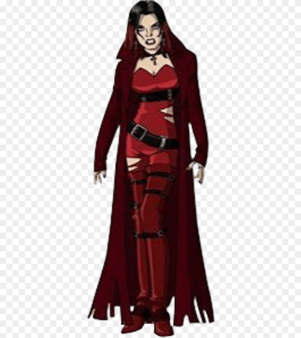 Hd Wanda Maximoff Voiced By Elizabeth Olsen Kate X Men Evolution Wanda, Velvet, Clothing, Costume, Sleeve Free Png Download