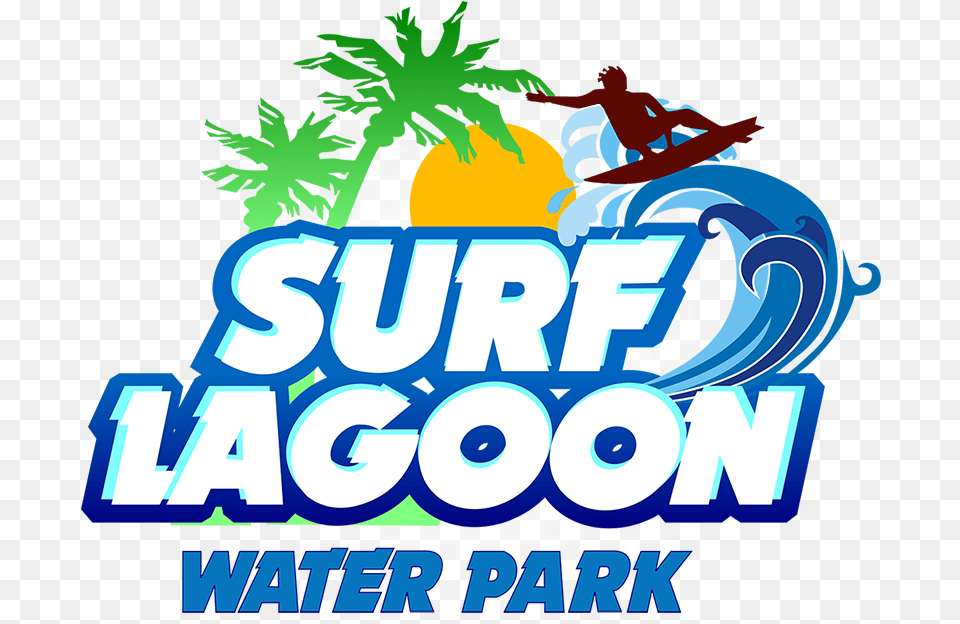 Download Hd Wave Clipart Splash Park Logo For Water Park, Outdoors, Person, Plant, Tree Free Png