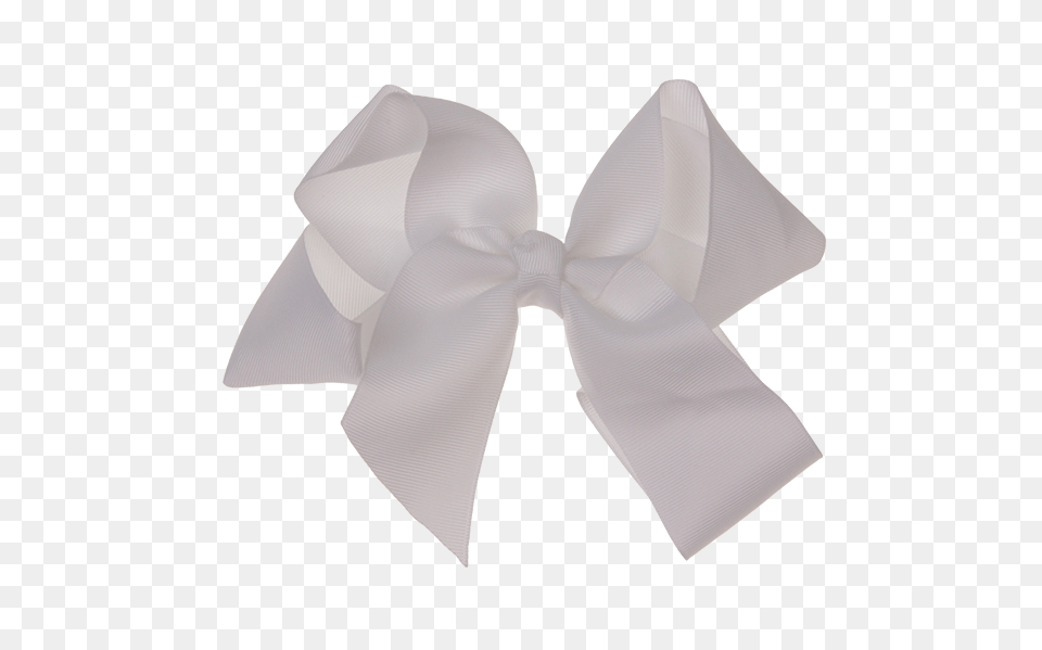 Download Hd White Bow Satin, Accessories, Formal Wear, Tie, Bow Tie Png Image