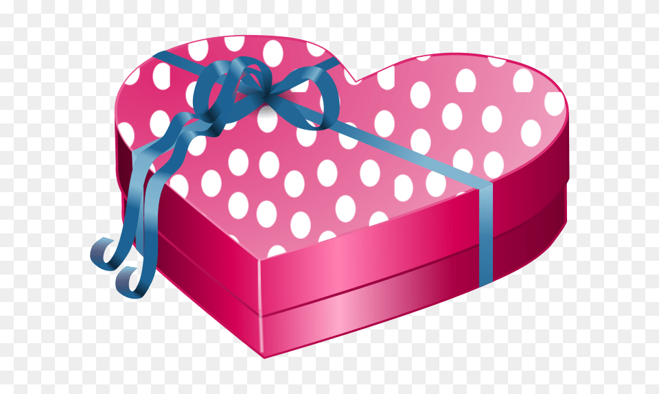 Download Hd White Gift Box With Pink Bow Clipart Animated Gift For Birthday, Pattern Free Png