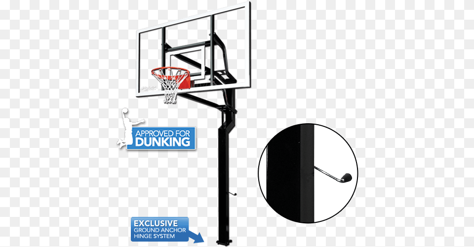 Download Hd Wide Grip Die Formed Extension Arms No Cut And Parts Of A Basketball Net, Hoop, Person Png