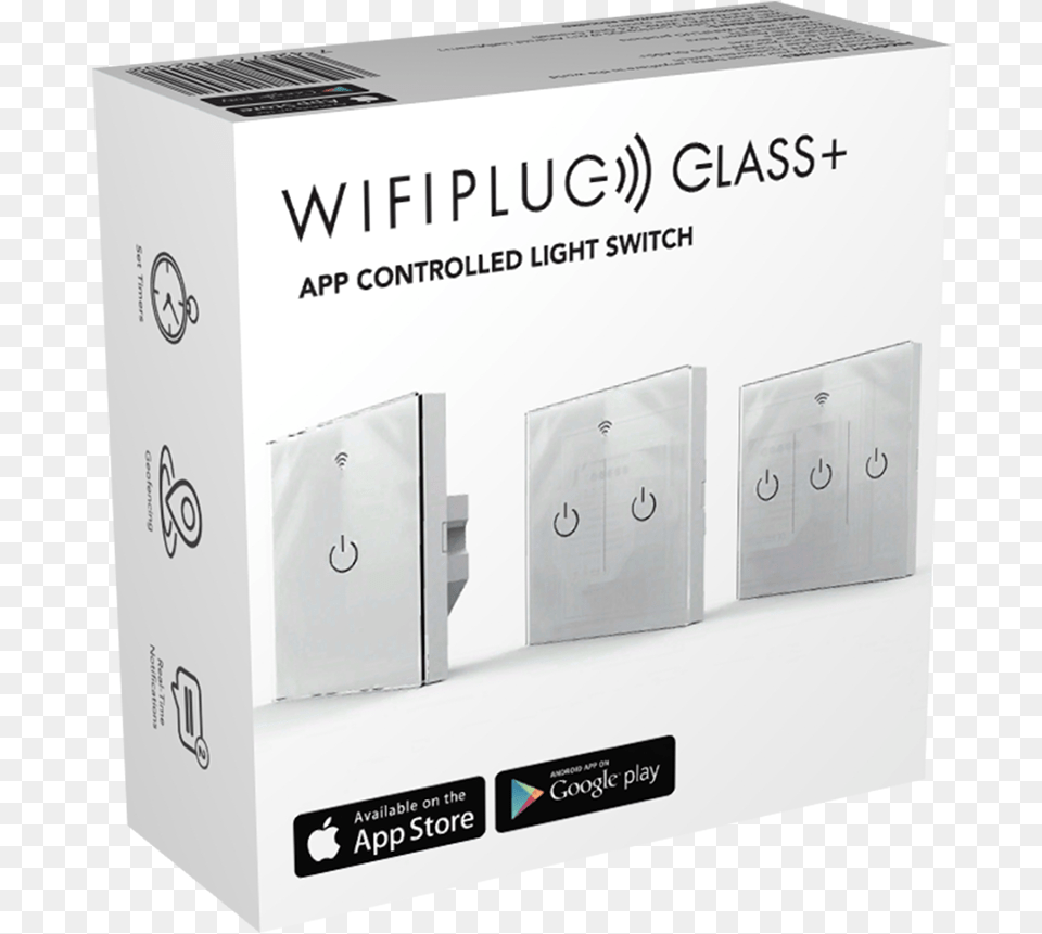 Download Hd Wifiplug Google Home Transparent App Store, Electrical Device, Switch, White Board Png Image