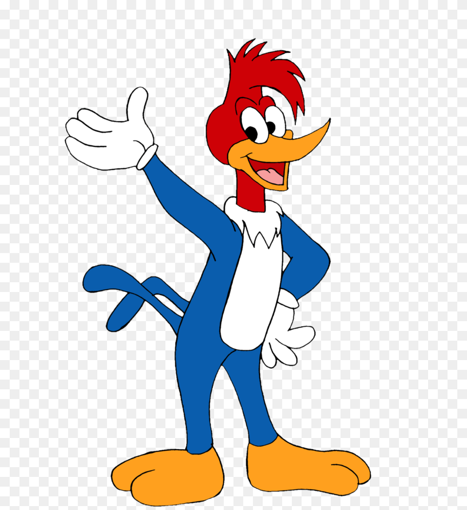 Download Hd Woody Woodpecker By Woody The Woodpecker Drawing, Cartoon, Baby, Person Png
