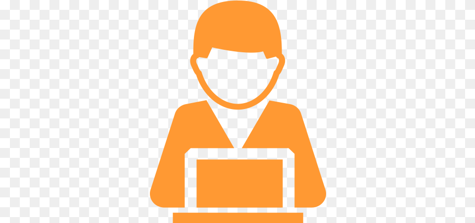 Download Hd Work In Progress Icon Person Computer Icon Person Computer Icon, Adult, Clothing, Female, Hood Free Transparent Png