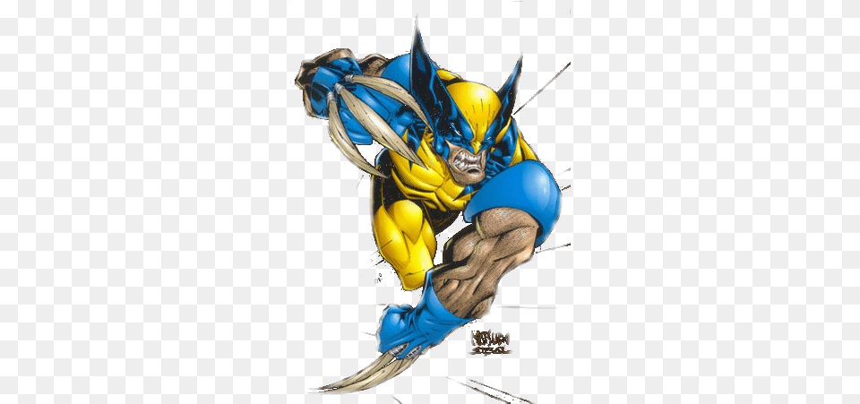 Download Hd X Men Photo Wolverine, Book, Comics, Publication, Electronics Png Image
