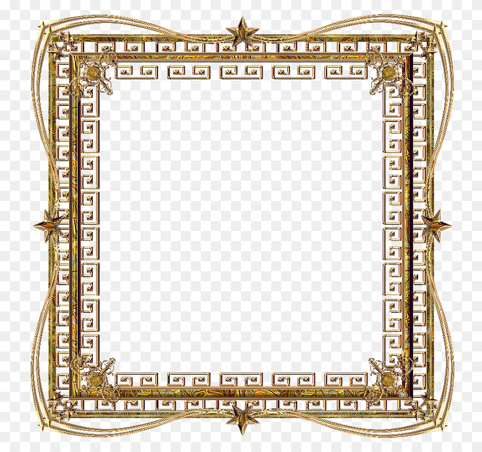 Download Hd Yellow Frame Gold Frame Square Portable Network Graphics, Home Decor, Rug, Gate, Accessories Png Image