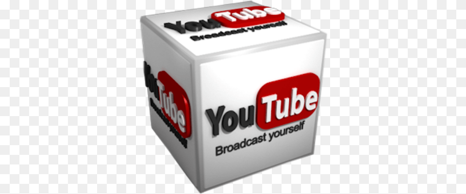 Download Hd Youtube Icon Logos De Youtube 3d Youtube Logo 3d, Box, First Aid, Cardboard, Carton Png