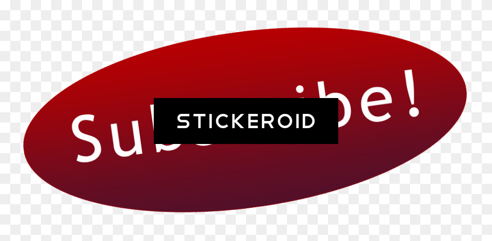 Download Hd Youtube Subscribe Red Button Button Subscribe Circle, Text, Sticker, Disk Png Image