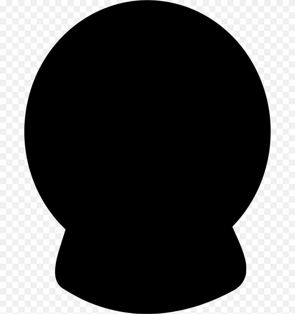 Download Head Silhouette, Gray Png Image
