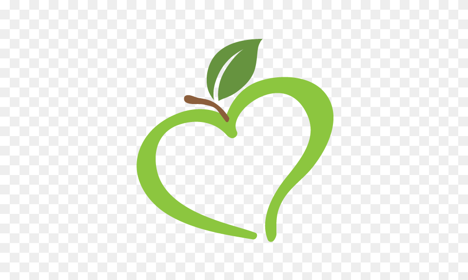 Healthy Army Communities Healthy Apple Logo Green Heart Healthy, Leaf, Plant, Food, Fruit Free Png Download