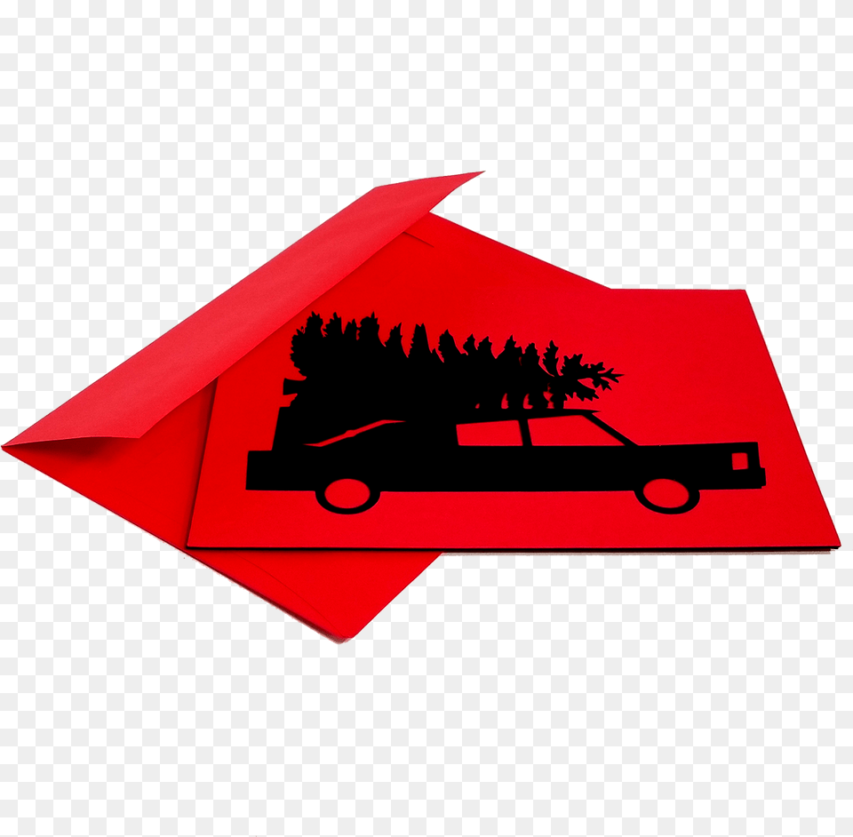 Download Hearse With Christmas Tree Illustration Free Png