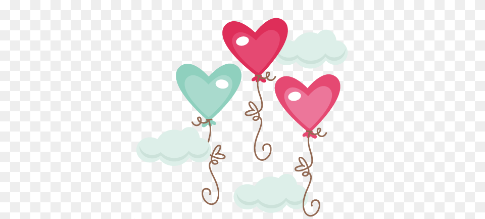 Download Heart Balloons Svg Cutting Files Clip Art, Balloon Png Image