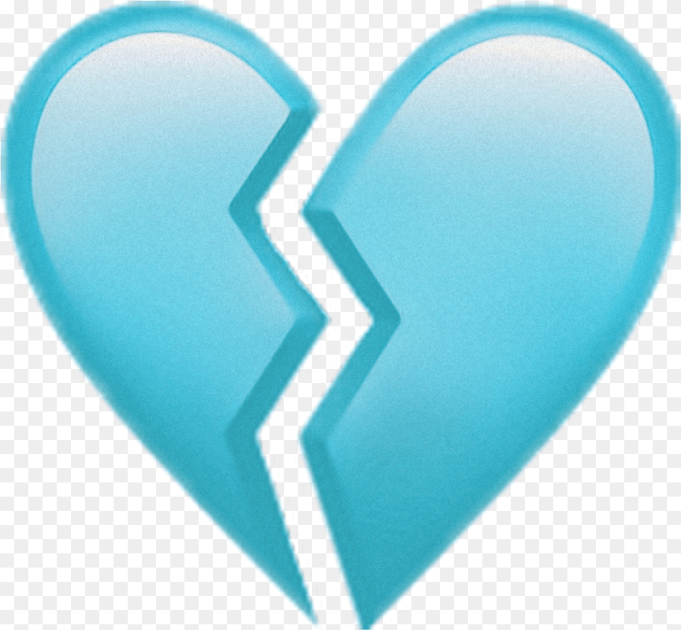 Download Heart Broken Emoji, Turquoise Png Image