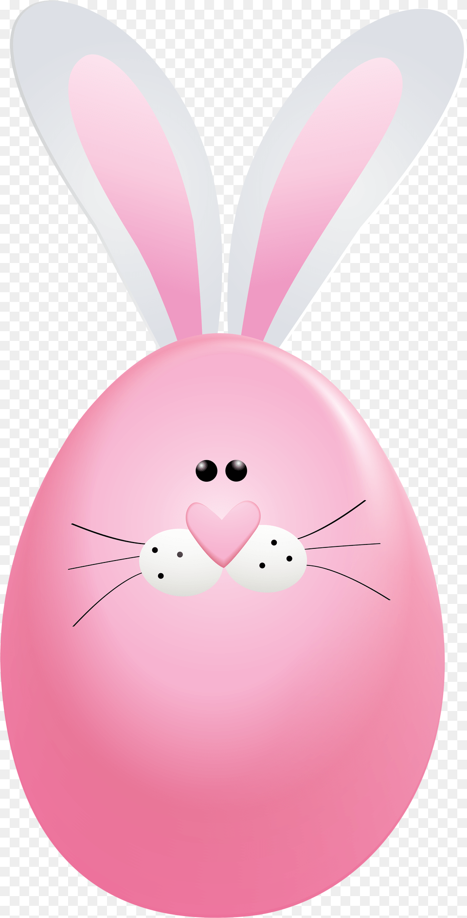 Download Heart Easter Cartoon Rabbit Egg Bunny Clipart Rabbit, Balloon, Food, Appliance, Ceiling Fan Png
