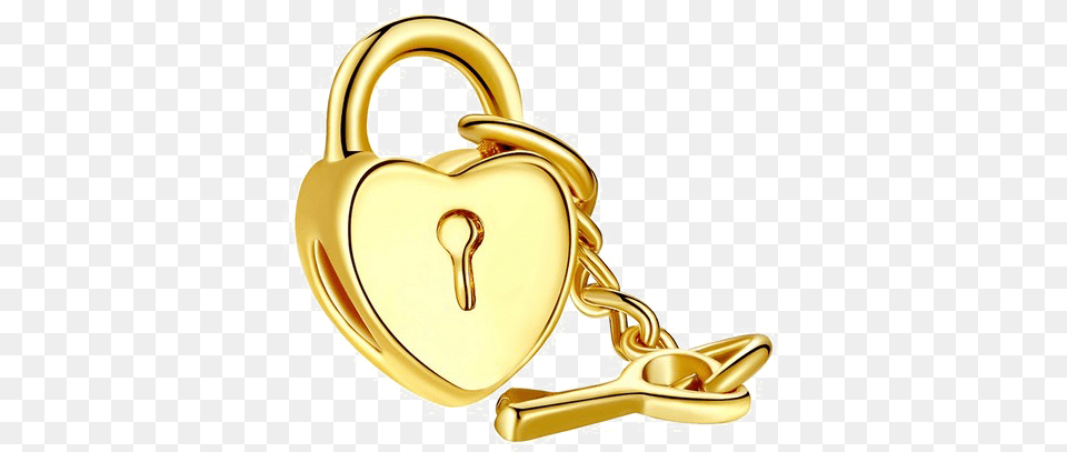 Download Heart Key Transparent Image Hd Hq Gold Lock And Key Transparent Free Png