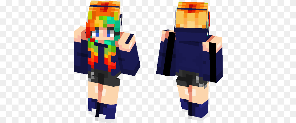 Download Heart Request Minecraft Skin For Moon Girl Minecraft Skins, Person, Clothing, Dress, Formal Wear Free Png