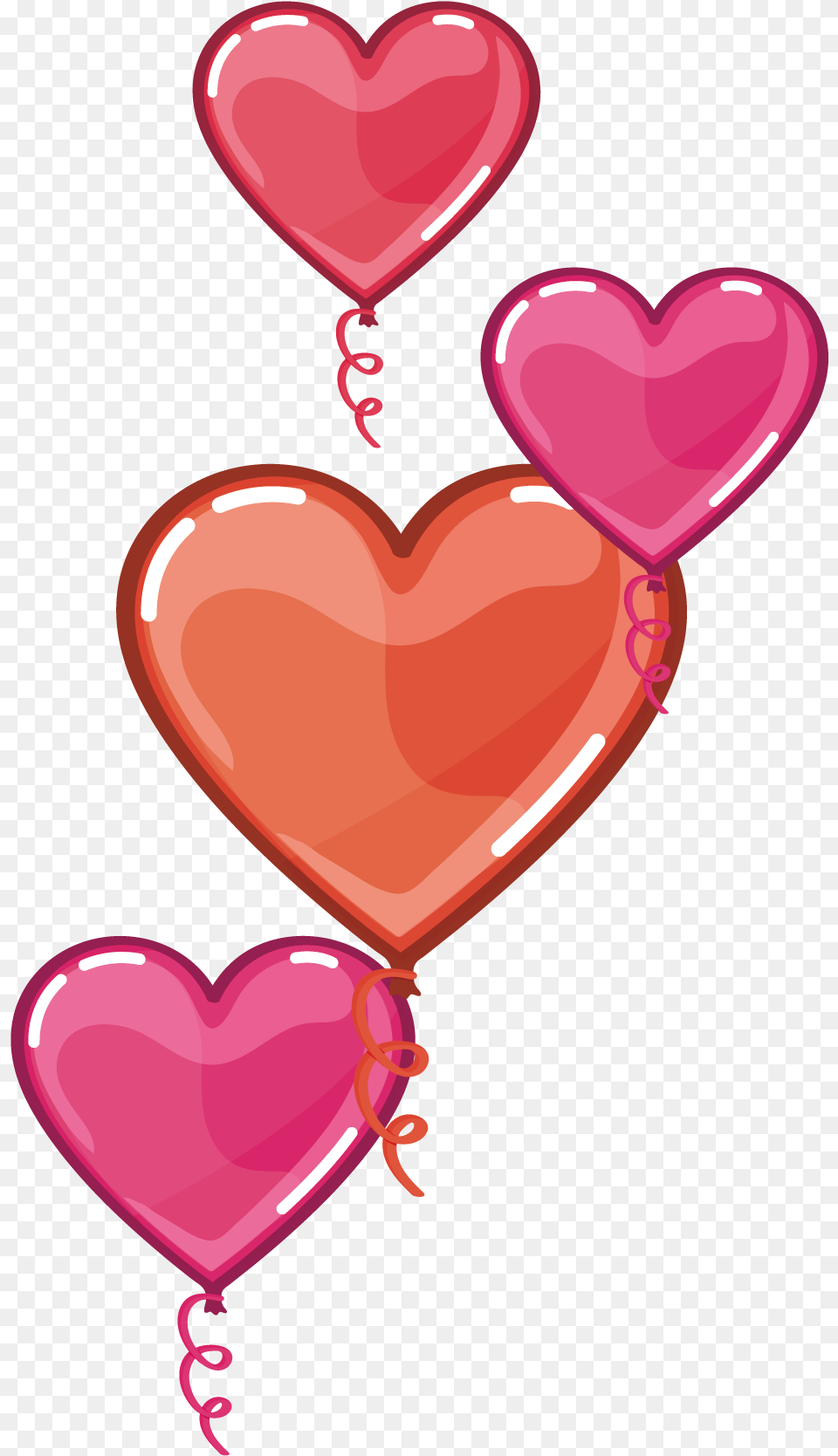 Download Heart S Day Clip Art Watercolor Love Vector Vector Art Love, Balloon Png Image