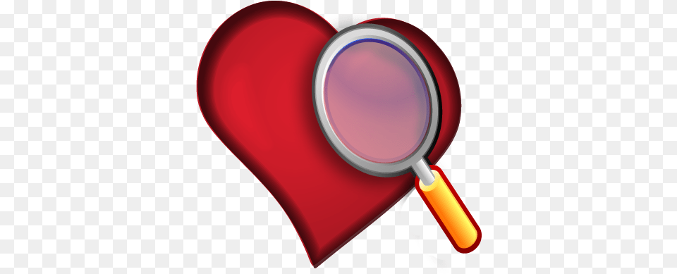 Heart With Magnifying Glass Image No Examine My Heart Oh God, Appliance, Blow Dryer, Device, Electrical Device Free Png Download