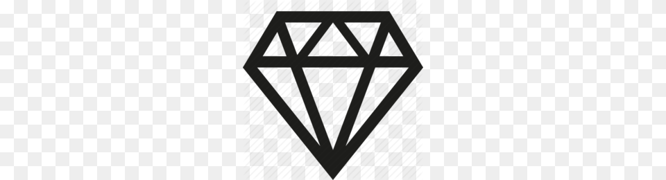 Download Henna Tattoo Diamant Clipart Tattoo Diamond Clip Art, Accessories, Gemstone, Jewelry, Triangle Png Image