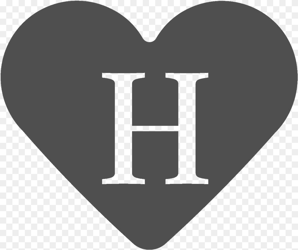 Download Hheart Facebook Logo Heart, Stencil Png Image