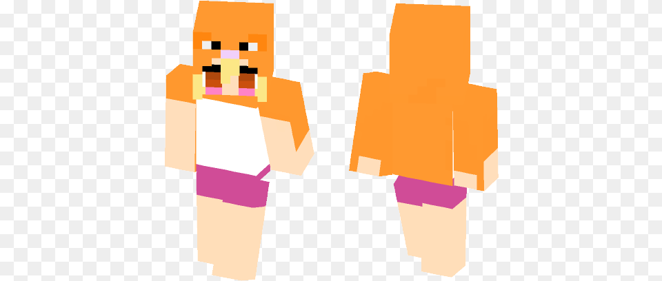 Download Himouto Umaru Chan Minecraft Skin For Minecraft Skin Dark Arrow, Person, Cream, Dessert, Food Png Image