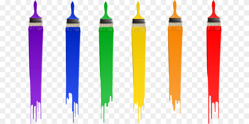 Download Holi Color Picture Rainbow Paint Brush Clip Art, Device, Tool Png Image